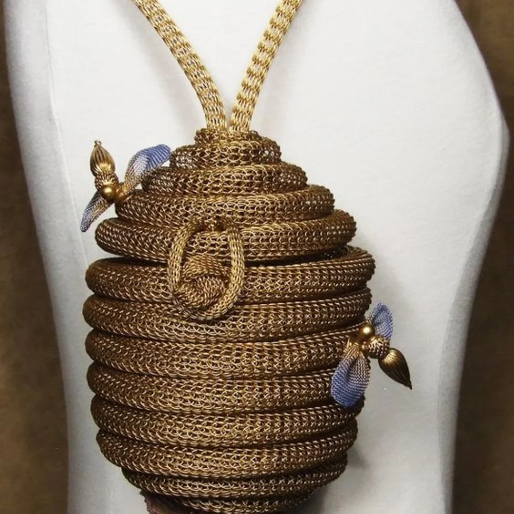 Sarah Cavender Metalworks Beehive Hand Bag - Picture 3 of 6